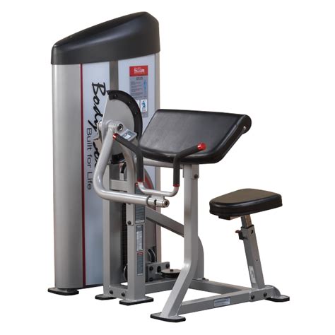 S2AC Pro ClubLine Series II Arm Curl Machine Body Solid