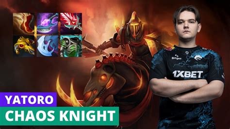 Yatoro Chaos Knight Safe Lane C Dota Pro Gameplay Youtube