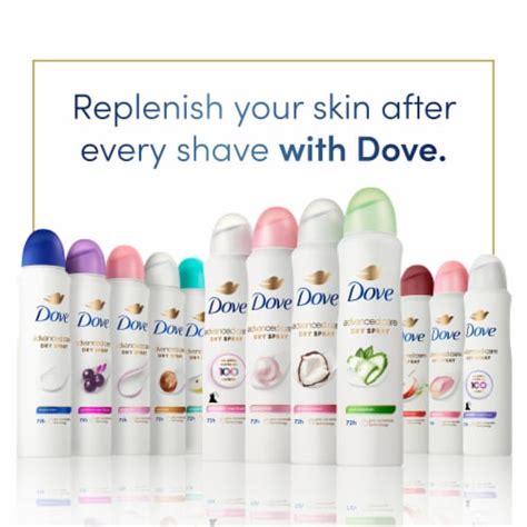 Dove Advanced Care Womens Antiperspirant Deodorant Dry Spray Shea Butter 38 Oz Qfc