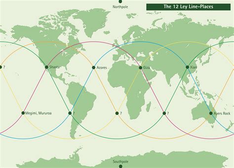 World Ley Line Map - United States Map