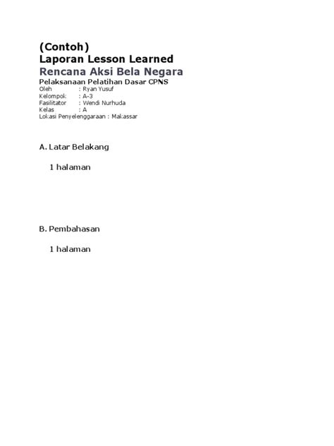 Contoh Draft Pdf