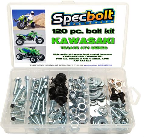 Amazon Pc Specbolt Kawasaki Tecate Atv Bolt Kit For Maintenance