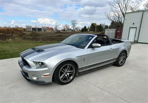 K Mile Ford Mustang Shelby Gt Convertible Supercharged