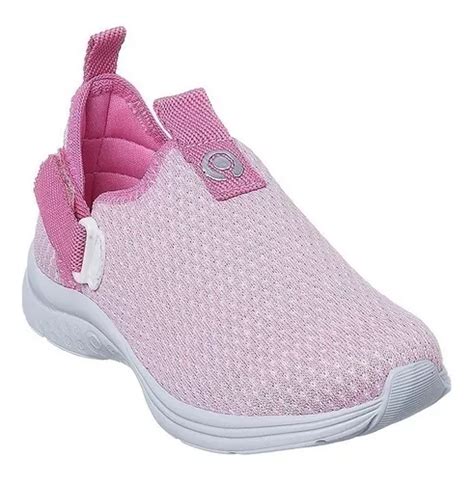 Tênis Infantil Feminino Ortopé Joy Comfy Rosa Parcelamento sem juros