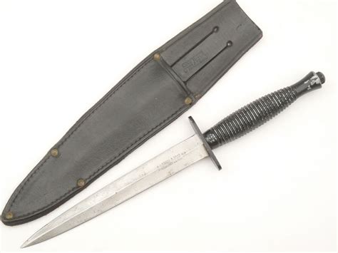 British Fairbairn Sykes 3rd Pattern Commando Knife Nowill Made