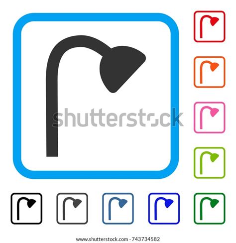 Shower Pipe Icon Flat Gray Pictogram Stock Vector Royalty Free 743734582 Shutterstock