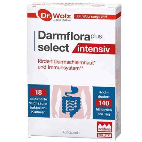 Dr Wolz Darmflora Plus Select Intensiv Kps My Reformhaus