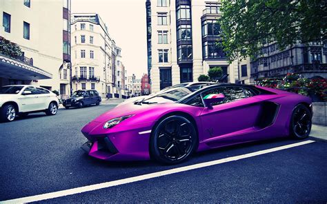 Fond D Cran Ville V Hicule Lamborghini Aventador Voiture De Sport