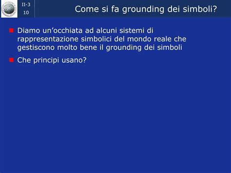 Ppt 2 Che Cosè Il Significato Il Problema Del Symbol Grounding