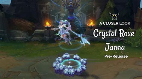 Crystal Rose Janna Epic Skin Pre Release YouTube