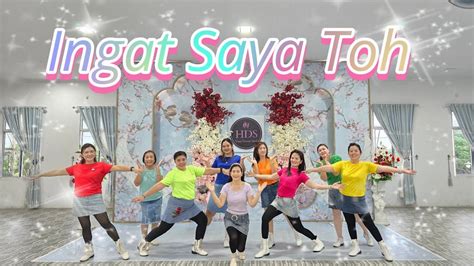 Ingat Saya Toh Line Dance Choreographer Gloriadanceclubid Youtube