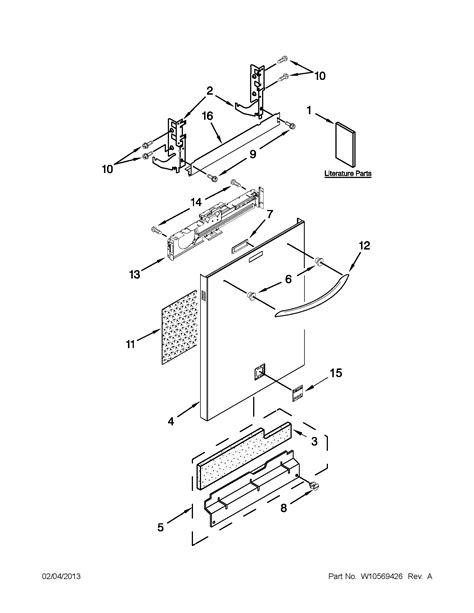 Kenmore Ultra Wash Schematic Kenmore Dishwasher Parts Diagra