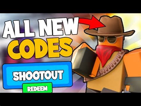 ALL 26 SHOOT OUT CODES November 2021 ROBLOX Codes SECRET