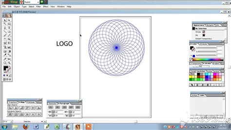 How To Make Ellipse Tool Logo Design In Illustrator।। Goljar Tach It