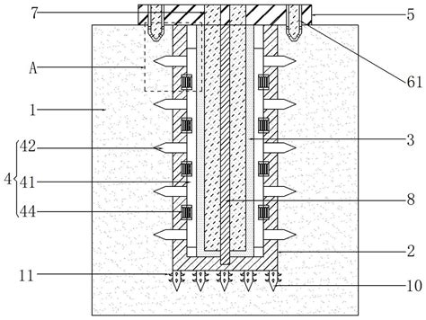 一种软土区建筑地基基础加固结构的制作方法