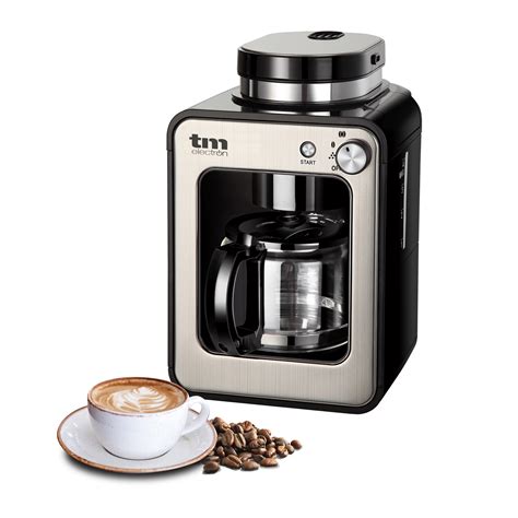 Mini Cafetera De Goteo Con Molinillo TMPCF020S TM ELECTRON