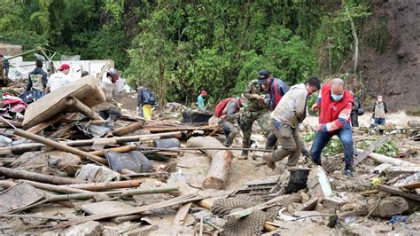 Ascienden A Los Muertos Por Alud De Tierra En El Oeste De Colombia