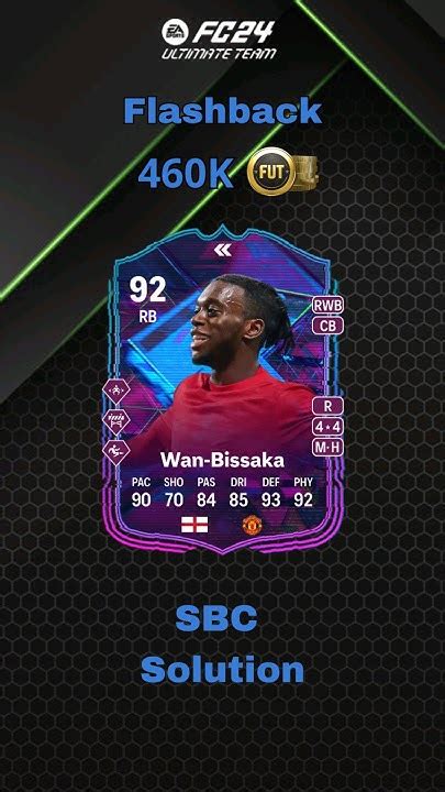 Flashback Aaron Wan Bissaka 92 Sbc Solution Youtube