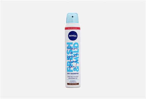 Сухой шампунь против жирного блеска NIVEA для темных волос с эффектом ...