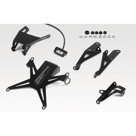 Portatarga Regolabile De Pretto Moto R Honda Cb R