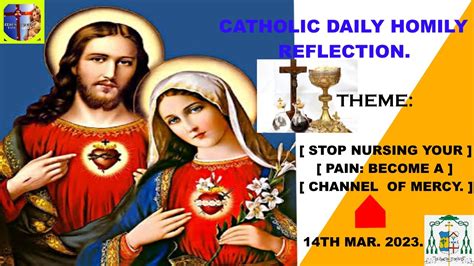 Catholic Daily Homily Reflection For Today Stop Nursing Your Pain