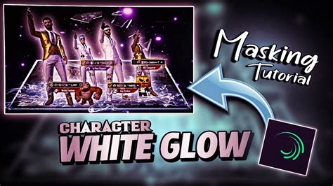 How To Make Character White Glow Effect In Alight Motion Character