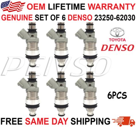 Genuine Denso X Fuel Injectors For Toyota Tacoma Runner T Camry