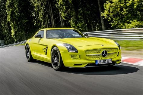 Mercedes Cars News Sls Amg Electric Drive Sets Ring Record