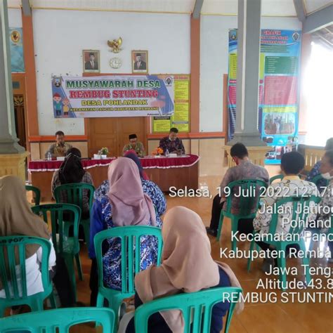 MUSYAWARAH DESA REMBUG STANTING Desa POHLANDAK