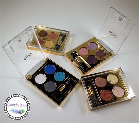 Milani Fierce Foil Eyeshine Quads For 2015 Swatches And Review