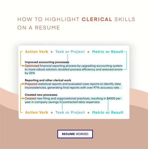 How To Put Clerical Skills On A Resume