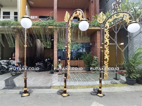 Tiang Lampu Besi Yang Kuat Desain Estetik Berkualitas 082229992299 FUTAKE