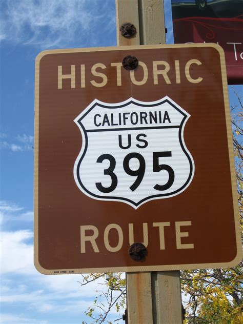 California Aaroads Historic Us 395 Riverside County