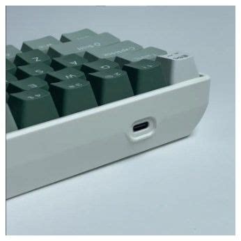 Leaven K Keys Rgb Backlight Wired Detachable Hot Swappable Mechanical Keyboard Yellow