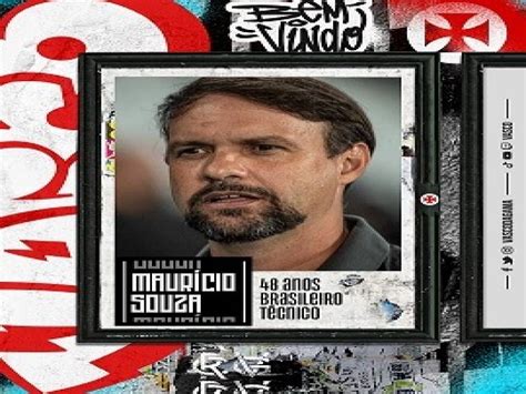 Vasco Anuncia Mauricio Souza Como Novo Treinador Portal Ururau Site