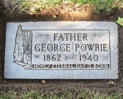 George Powrie 1862 1940 Grave Memorials Find A Grave George