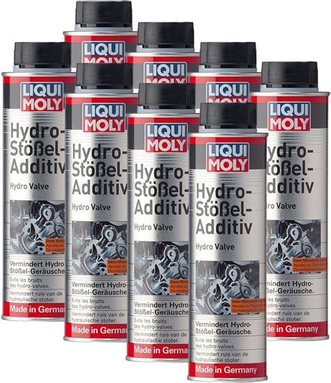 8x LIQUI MOLY 1009 Hydro Stößel Additiv 300ml Amazon de Auto Motorrad