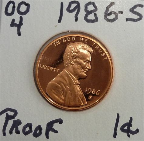 1986 S Gem Proof Cent Memorial Lincoln Cent 004 For Sale Buy Now