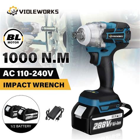 Vf N M Torque Brushless Electric Impact Wrench In With