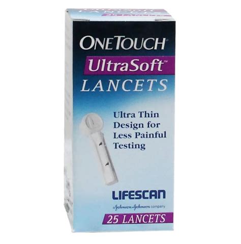 Onetouch Ultrasoft Lancets Product Image Pharmaserve