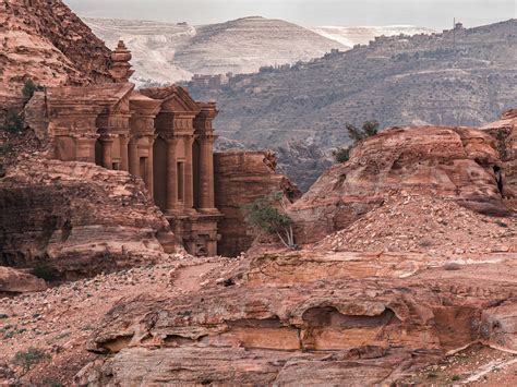 Petra Jordan The Monastery Ad Deir Free Photo On Pixabay Pixabay