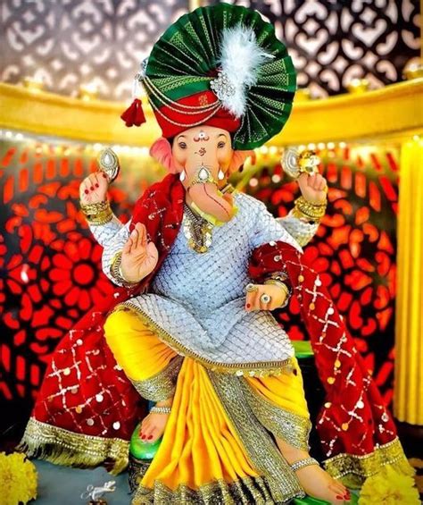 Ganpati Bappa India 🇮🇳 On Instagram 😍 गणपती बाप्पा मोरया 😍🙏 ॐ गं गणपतये नम