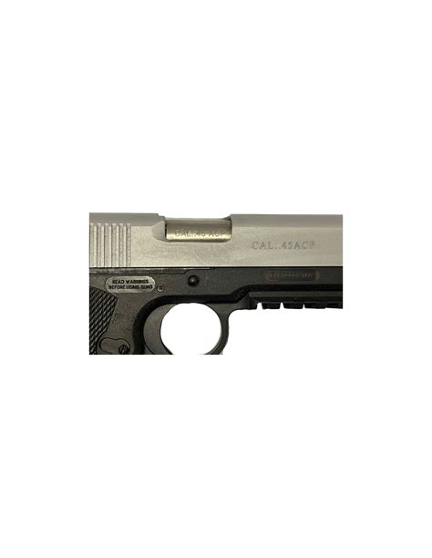 Pistolet Tanfoglio Witness P Polymer ChromÉ Cal 45acp Armurerie De