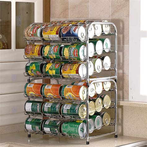 Buy FlagShip Pantry Food Can Rack Organizer 3 Tier Stackable Soup