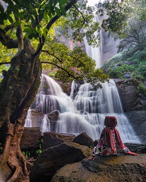 Curug Cikanteh Wisata Air Terjun Bertingkat Di Geopark Ciletuh