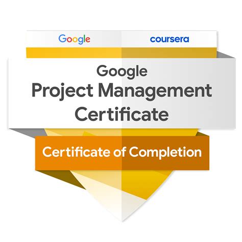 Google Project Management Professional Certificate Credly