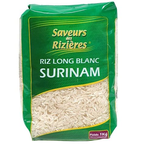 Vente En Gros Riz Surinam Saveurs Des Risieres Carton De X Kg