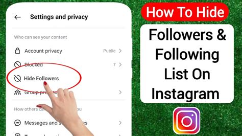 How To Hide Followers And Following List On Instagram 2024 Hide