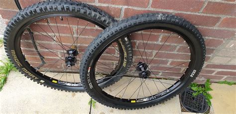 Mavic Ex Wheelset With Tyres Hope Hubs For Sale