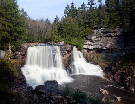 Blackwater Falls, West Virginia, in Autumn Stock Photo - Image of ecology, environment: 6291954